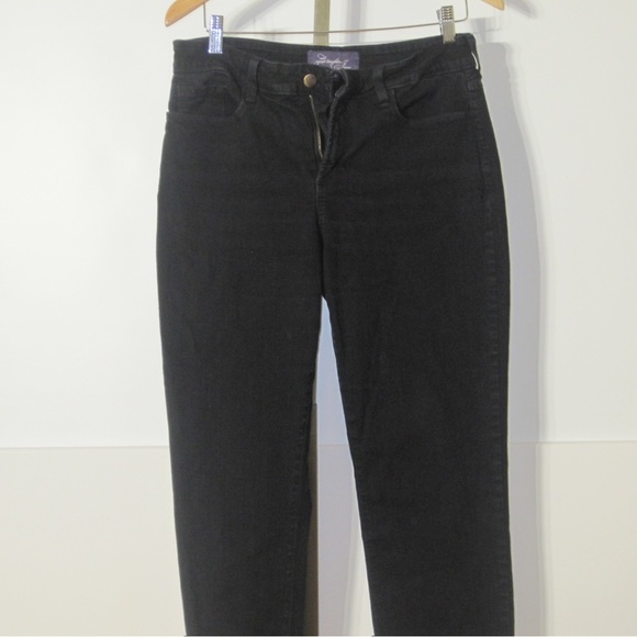 Not Your Daughter’s Jeans. Black with sequins detailing on back pockets. 12P - Picture 4 of 10